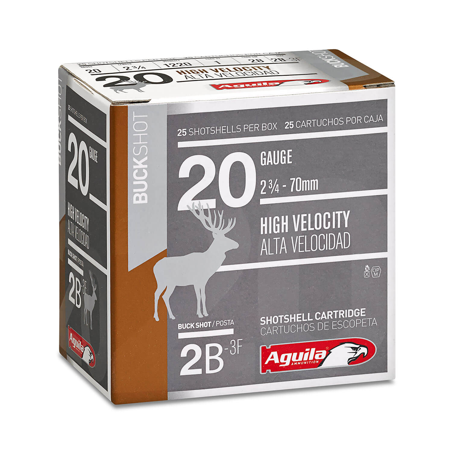 20ga 2bk Aguila Buckshot-image