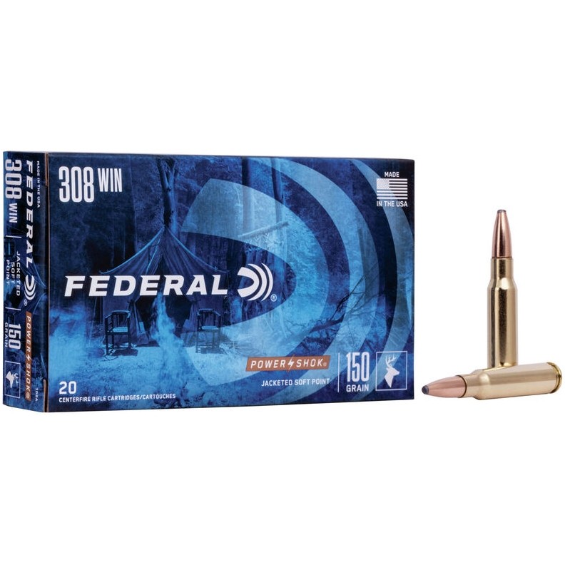 308 Winchester 150gr Soft Point Federal-image