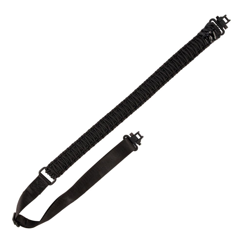 Tac-Six Paraflex 2-Swivel Paracord Sling - Black-image