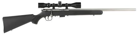 22 Mag Savage Arms 93 FVSS Bolt Action With Scope-image